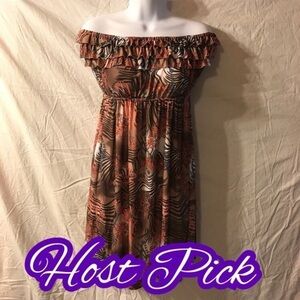 𝅺✅HOST Pick✅ Kirat Strapless Sundress, One Size